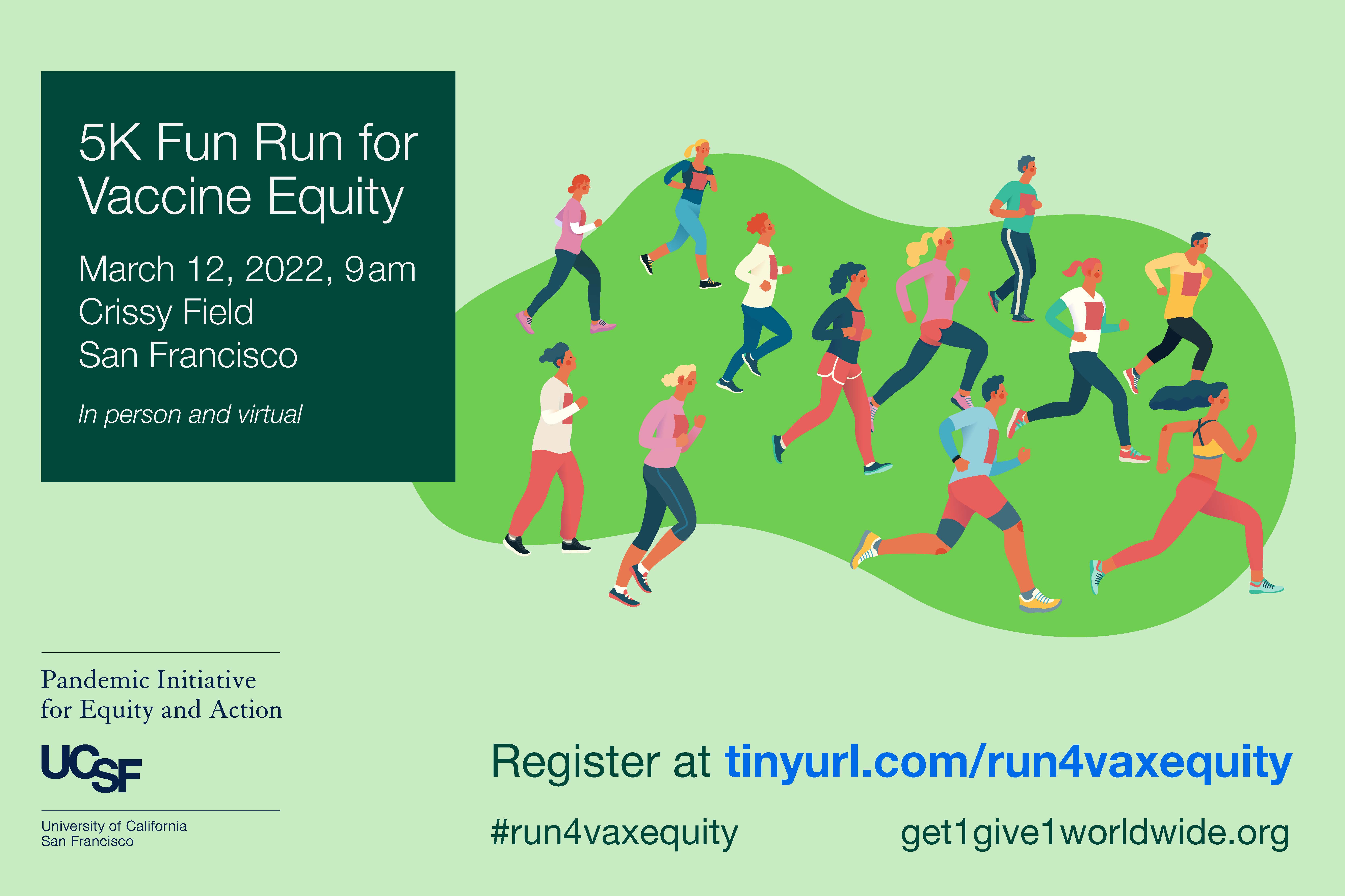 Vaccine equity 5K Fun Run